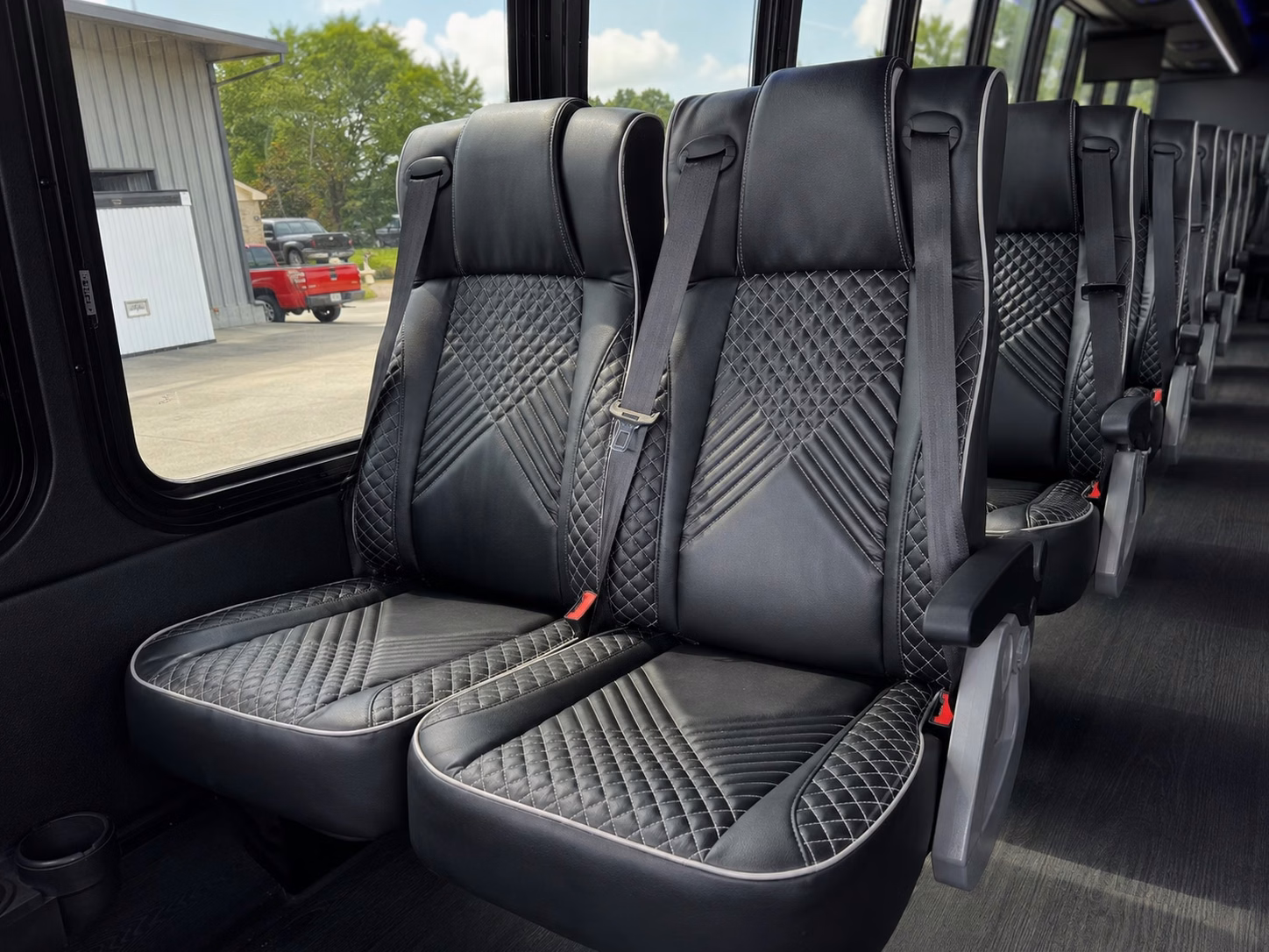 tracy charter bus interior